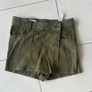 Zara Olive Green Women's skort